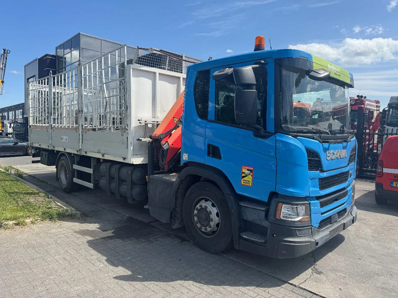 Грузовик бортовой/ Платформа, Автоманипулятор Scania P280 4X2 EURO 6 PALFINGER PK12002 + REMOTE CONTROL: фото 14