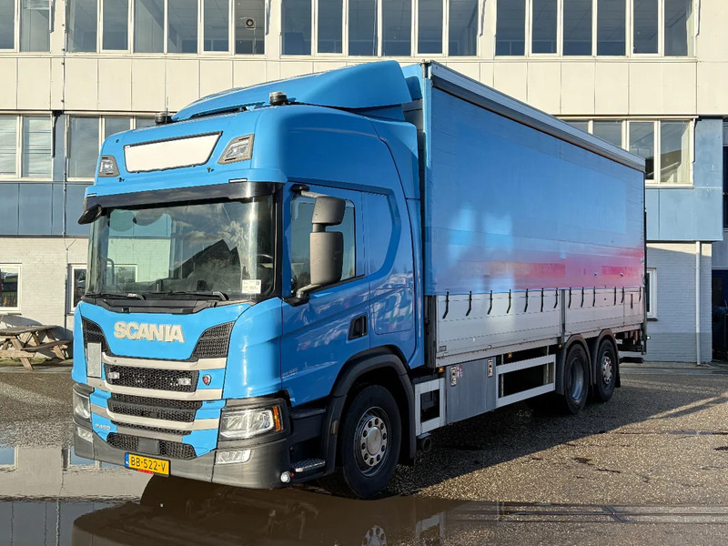 Scania P450 6X2 EURO 6 NGS 2500 KG ZEPRO LOAD LIFT - Тентованный грузовик: фото 1 Scania P450 6X2 EURO 6 NGS 2500 KG ZEPRO LOAD LIFT - Тентованный грузовик: фото 1