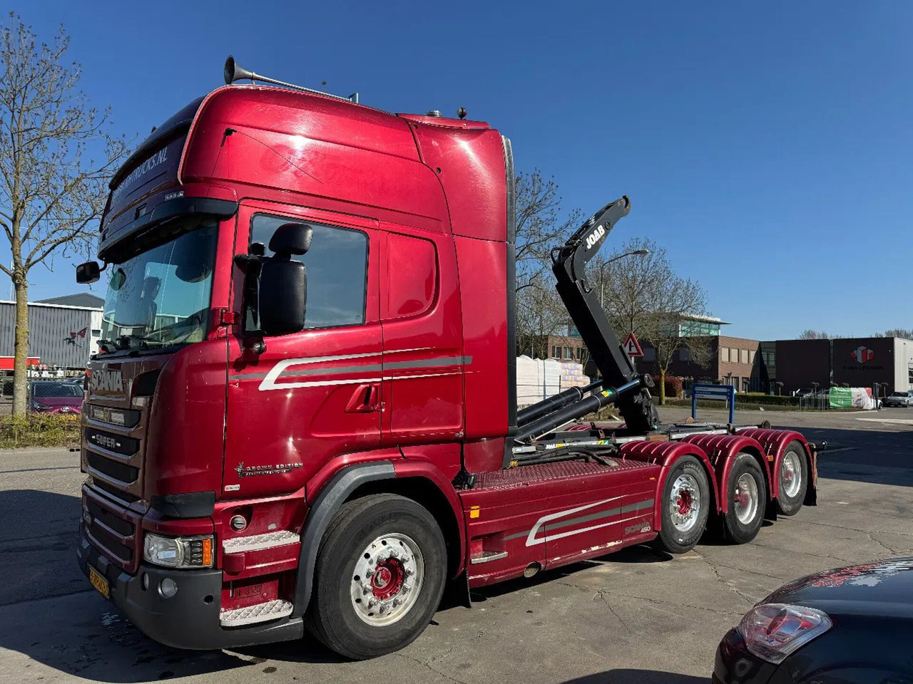 Scania R450 8X2 - EURO 6 + JOAB 24T HOOKLIFT + LIFT/STE - Крюковой мультилифт: фото 1 Scania R450 8X2 - EURO 6 + JOAB 24T HOOKLIFT + LIFT/STE - Крюковой мультилифт: фото 1