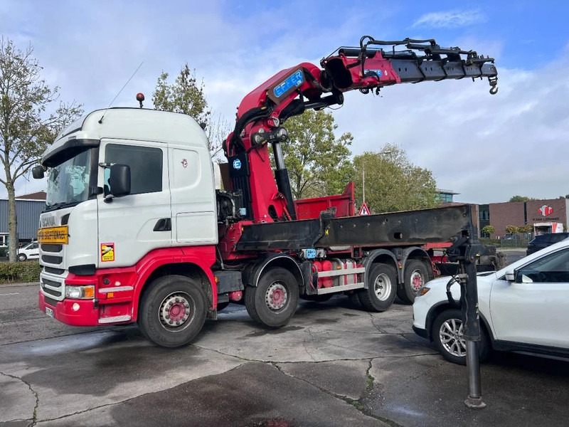 Scania R490 8X2 EURO 6 + EFFER 1750/4S + REMOTE - Автоманипулятор: фото 3 Scania R490 8X2 EURO 6 + EFFER 1750/4S + REMOTE - Автоманипулятор: фото 3