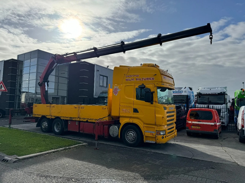 Scania R500 V8 6X2 EURO 5 + HIAB 377EP-4XS + REMOTE CONTROL + RETARDER - Грузовик бортовой/ Платформа, Автоманипулятор: фото 2 Scania R500 V8 6X2 EURO 5 + HIAB 377EP-4XS + REMOTE CONTROL + RETARDER - Грузовик бортовой/ Платформа, Автоманипулятор: фото 2
