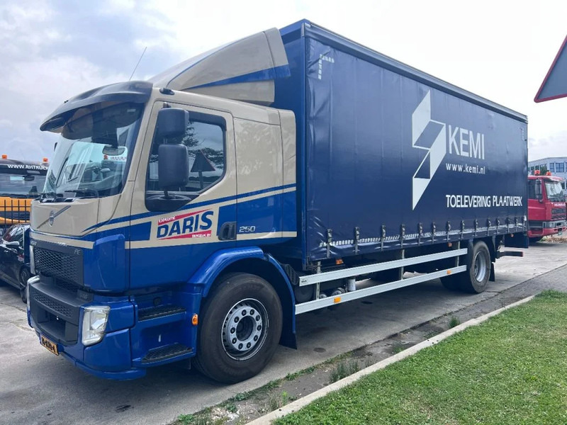 Volvo FE 250 4X2 EURO 6 - 19 TON + DHOLLANDIA - Тентованный грузовик: фото 1 Volvo FE 250 4X2 EURO 6 - 19 TON + DHOLLANDIA - Тентованный грузовик: фото 1