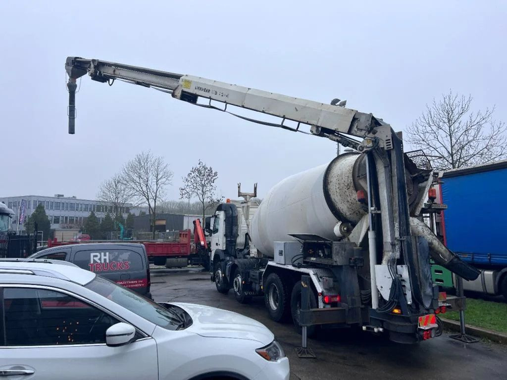 Volvo FM 410 8X4 MIXER 9m3 + LIEBHERR CONVEYOR BELT - Автобетоносмеситель: фото 3 Volvo FM 410 8X4 MIXER 9m3 + LIEBHERR CONVEYOR BELT - Автобетоносмеситель: фото 3