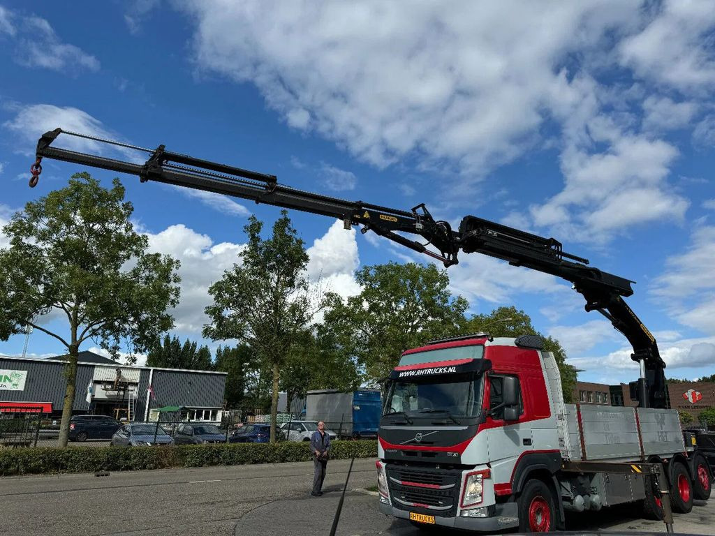 Volvo FMX 460 8X4 PALFINGER PK53002 + FLY JIP AN REMOT - Автоманипулятор, Грузовик бортовой/ Платформа: фото 1 Volvo FMX 460 8X4 PALFINGER PK53002 + FLY JIP AN REMOT - Автоманипулятор, Грузовик бортовой/ Платформа: фото 1