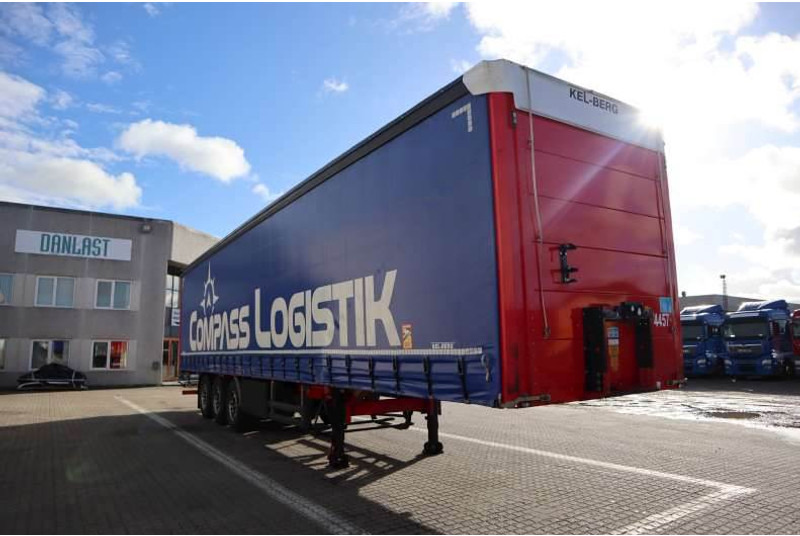 KEL-BERG 34 pl. Curtainsider/Planenauflieger/Gardintrailer - Тентованный полуприцеп: фото 2 KEL-BERG 34 pl. Curtainsider/Planenauflieger/Gardintrailer - Тентованный полуприцеп: фото 2