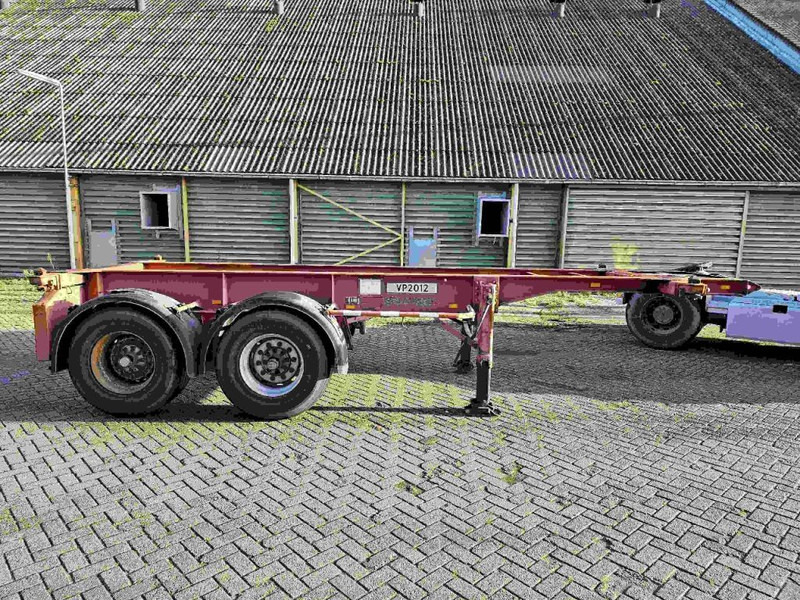 Contar 20FT - BPW - DRUM - Steelspring - Полуприцеп-контейнеровоз/ Сменный кузов: фото 4 Contar 20FT - BPW - DRUM - Steelspring - Полуприцеп-контейнеровоз/ Сменный кузов: фото 4