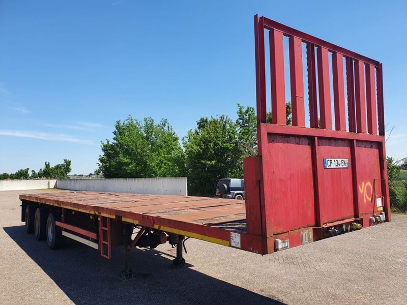 Nooteboom OVB-42 VV Extendable 20M Steering platform - Полуприцеп бортовой/ Платформа: фото 5 Nooteboom OVB-42 VV Extendable 20M Steering platform - Полуприцеп бортовой/ Платформа: фото 5