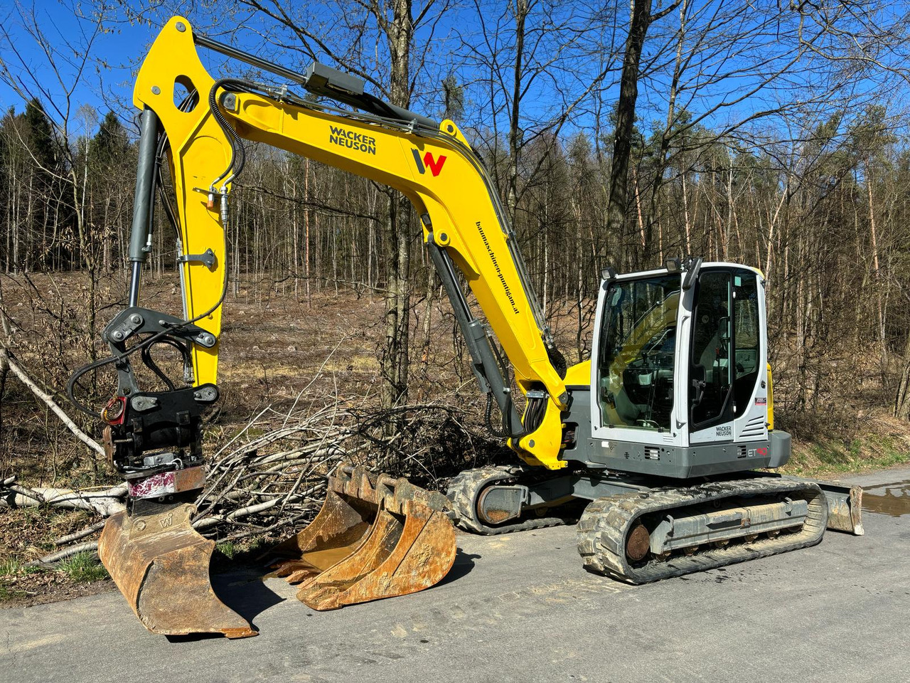 WACKER Neuson ET 90 - Мини-экскаватор: фото 3 WACKER Neuson ET 90 - Мини-экскаватор: фото 3