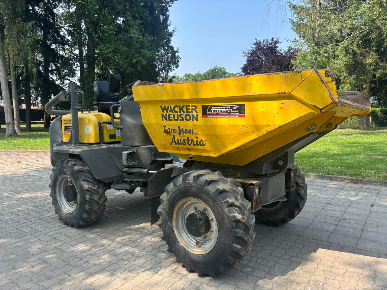 Wacker Neuson 5001 - Внедорожный самосвал: фото 4 Wacker Neuson 5001 - Внедорожный самосвал: фото 4