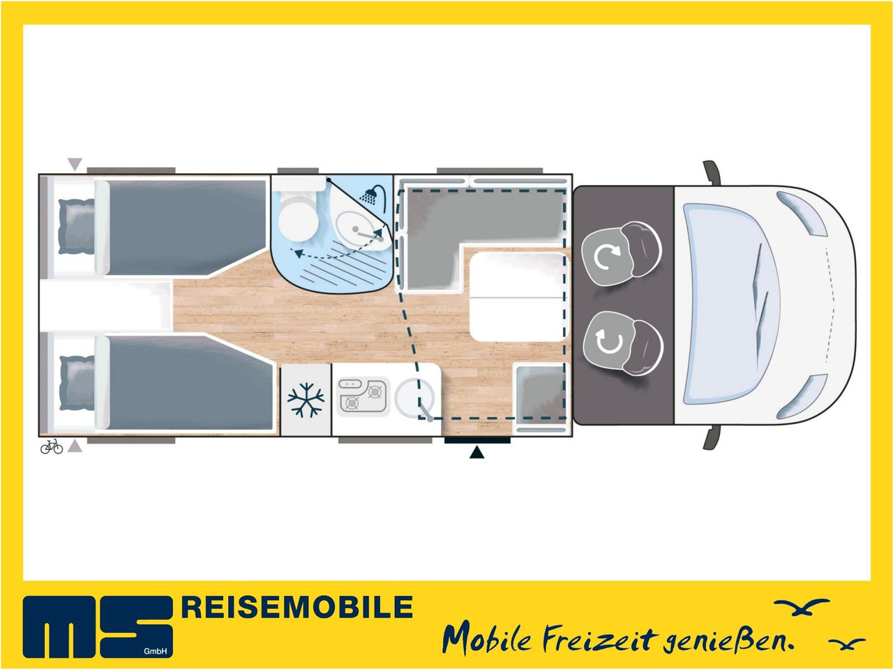 Chausson 627 GA TITANIUM / 170PS / EINZELBETTEN & HUBBETT - Полуинтегрированный автодом: фото 2 Chausson 627 GA TITANIUM / 170PS / EINZELBETTEN & HUBBETT - Полуинтегрированный автодом: фото 2