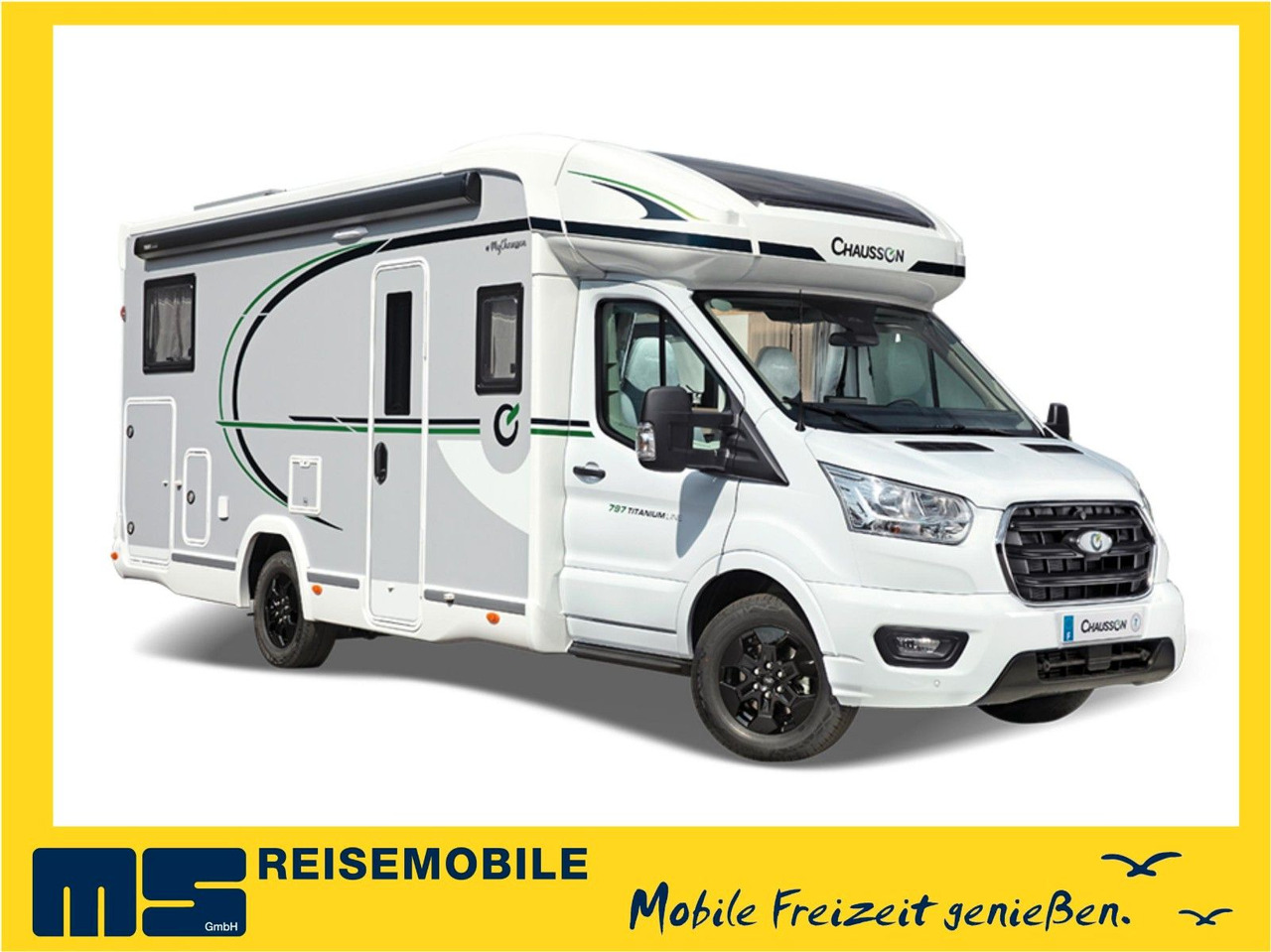 Chausson 627 TITANIUM / - 2026 - / EINZELBETTEN & HUBBETT - Полуинтегрированный автодом: фото 1 Chausson 627 TITANIUM / - 2026 - / EINZELBETTEN & HUBBETT - Полуинтегрированный автодом: фото 1