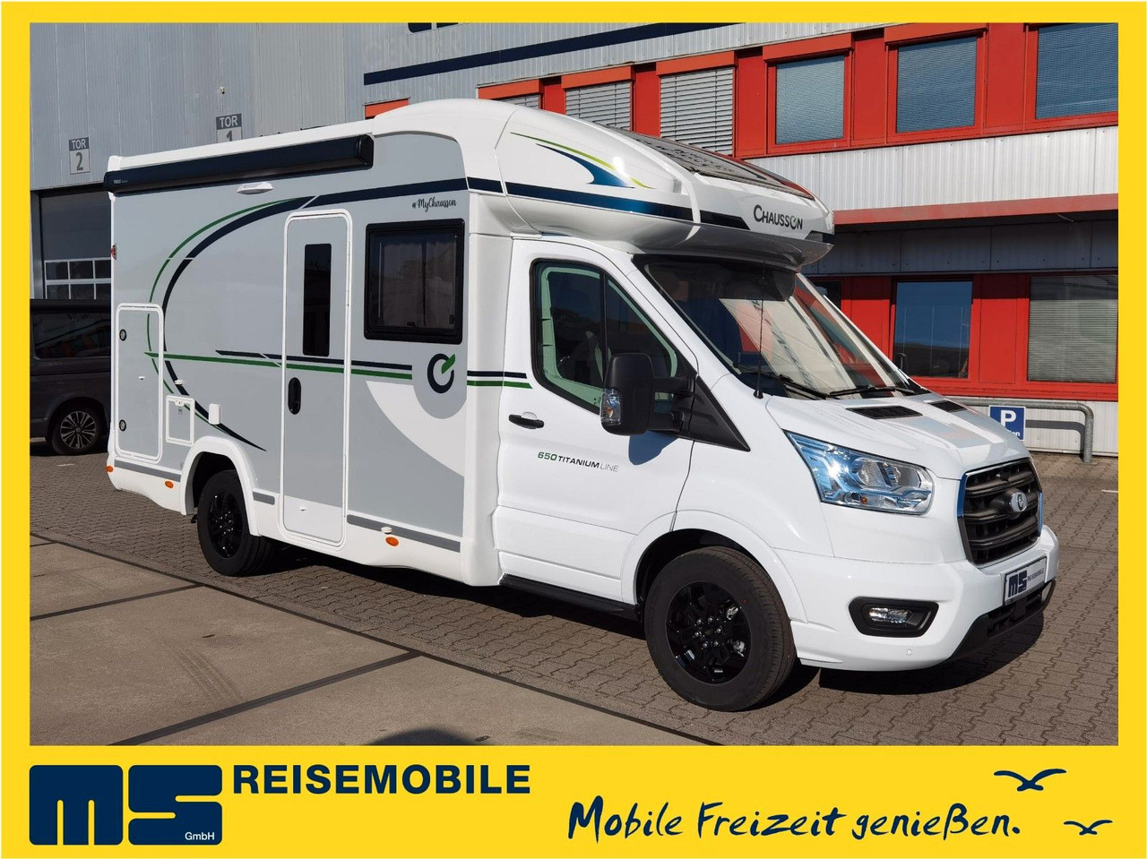 Chausson 650 TITANIUM / - 2026 - / 165PS - 8G. / HUBBETT - Полуинтегрированный автодом: фото 1 Chausson 650 TITANIUM / - 2026 - / 165PS - 8G. / HUBBETT - Полуинтегрированный автодом: фото 1