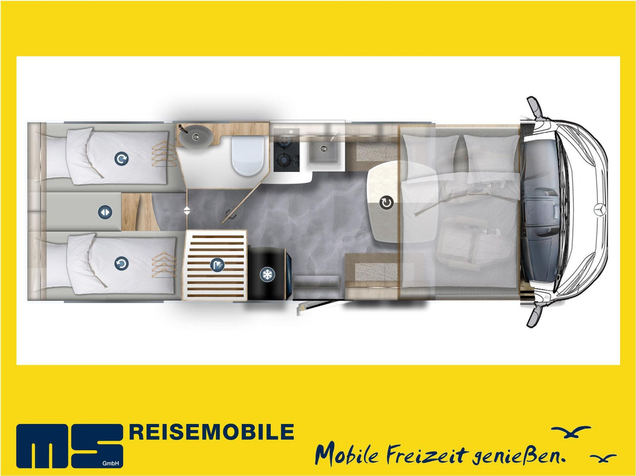 Eura Mobil INTEGRA LINE GT 726 EF / MB 170PS-9G / MOD.2026 - Интегрированный автодом: фото 1 Eura Mobil INTEGRA LINE GT 726 EF / MB 170PS-9G / MOD.2026 - Интегрированный автодом: фото 1