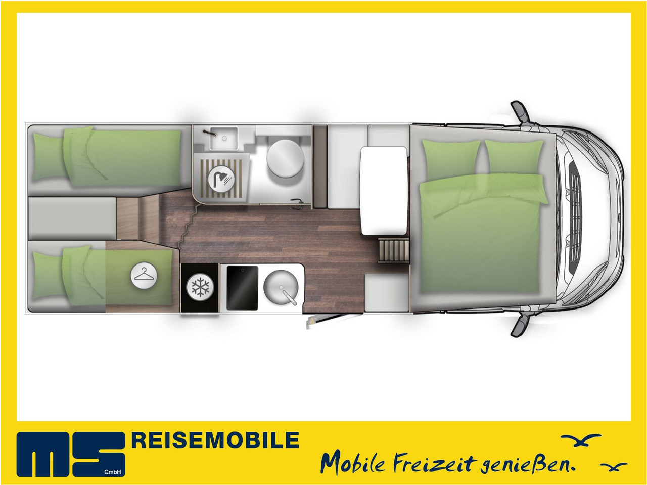 Forster A 699 EB / -2025- / 140PS/ EINZELBETTEN & GARAGE - Альковный автодом: фото 2 Forster A 699 EB / -2025- / 140PS/ EINZELBETTEN & GARAGE - Альковный автодом: фото 2