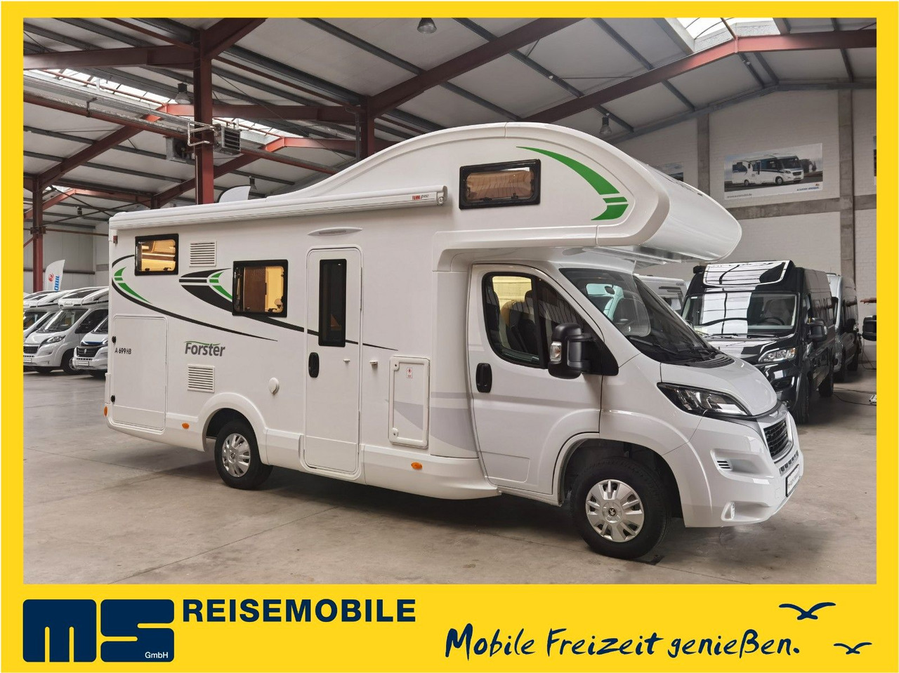 Forster A 699 HB /140PS / VB - ZUBEHÖR-PAKET/ 6x SITZP. - Альковный автодом: фото 1 Forster A 699 HB /140PS / VB - ZUBEHÖR-PAKET/ 6x SITZP. - Альковный автодом: фото 1