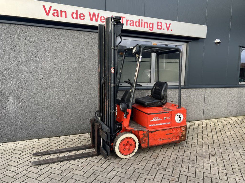 Linde e14 Heftruck Linde E14 Triplo 550 Freelift/Sideshift elektrisch - Электропогрузчик: фото 3 Linde e14 Heftruck Linde E14 Triplo 550 Freelift/Sideshift elektrisch - Электропогрузчик: фото 3