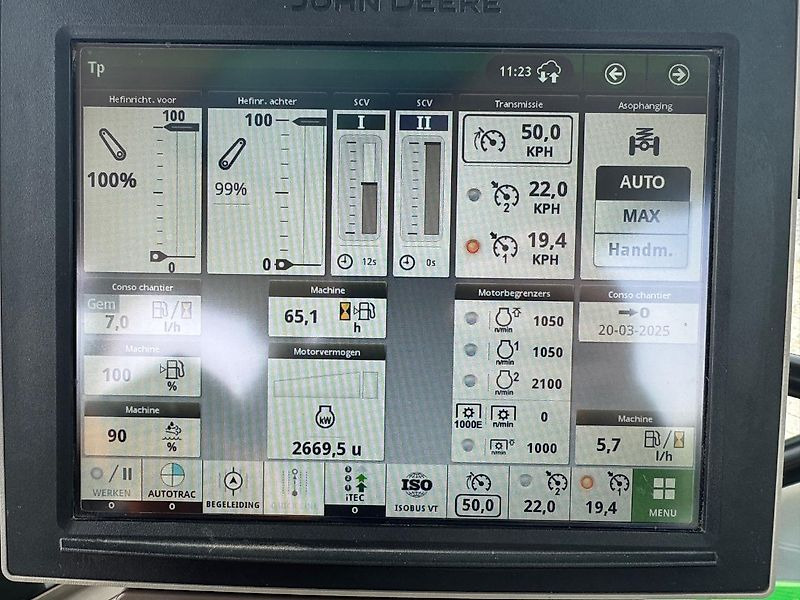Трактор John Deere 6R215 AP 50KM COMMAND-PRO 2023 2690 UUR!!!: фото 11