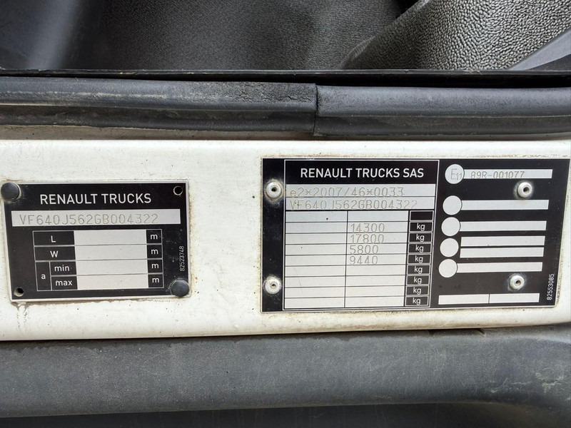 Рефрижератор Renault D210.14 Frigobox Multitemp + Taillift THERMO KING T800R: фото 18 Рефрижератор Renault D210.14 Frigobox Multitemp + Taillift THERMO KING T800R: фото 18