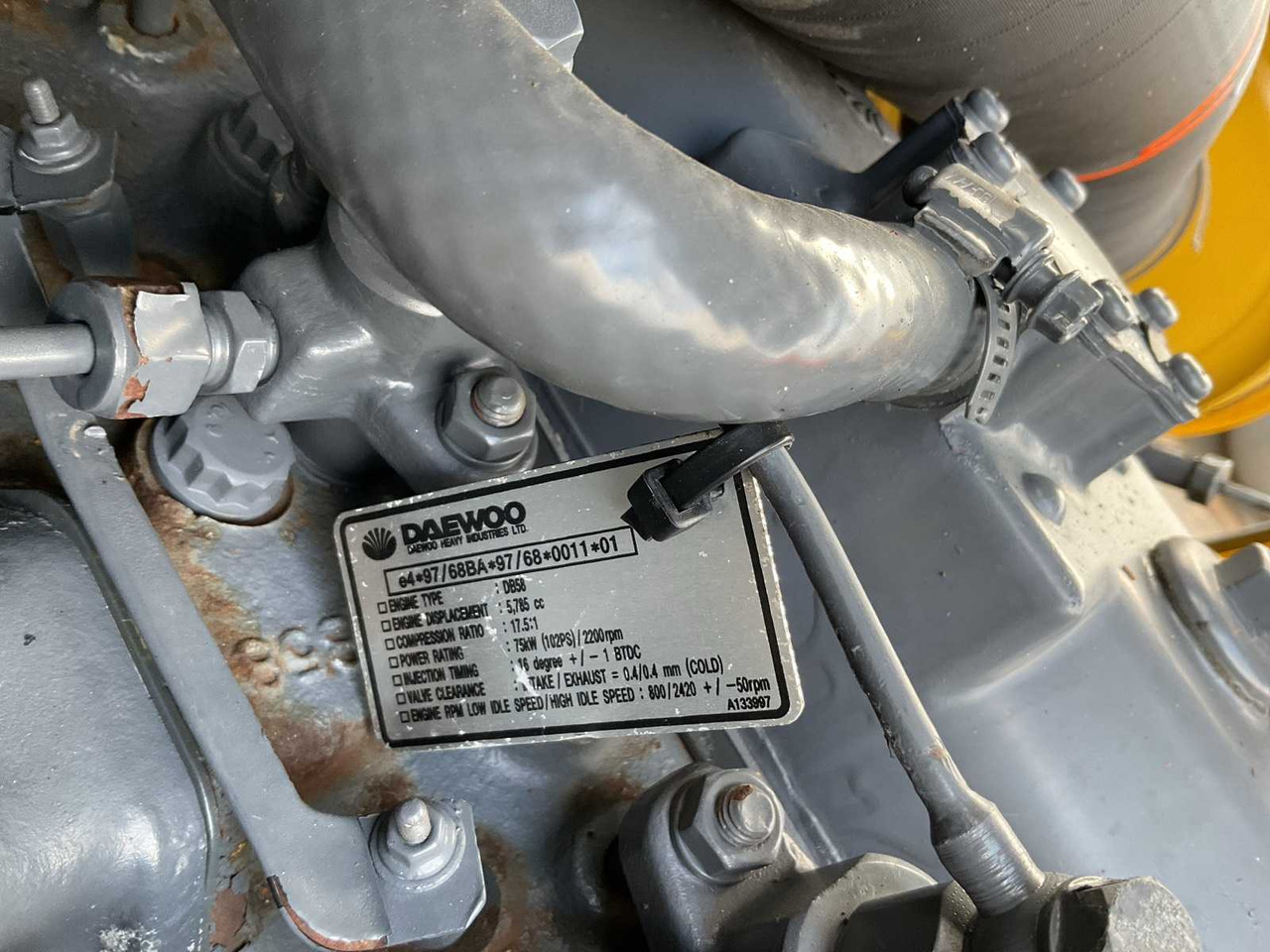 Вилочный погрузчик 2000 DOOSAN D 70 S-2 FORKLIFT: фото 13