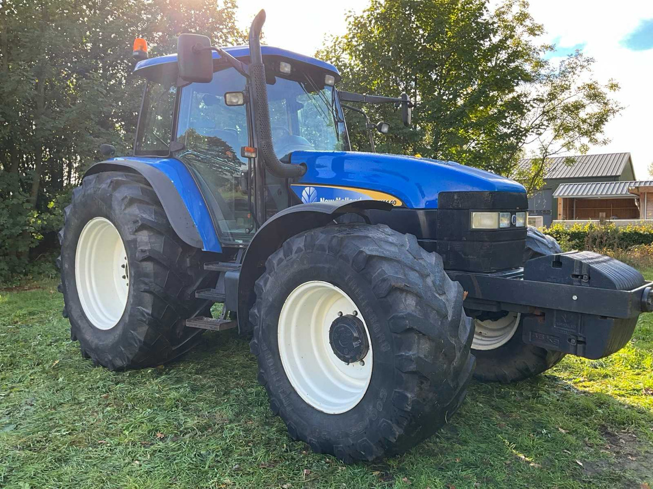 2006 NEW HOLLAND TM140 FOUR WHEEL DRIVE FARM TRACTOR - Трактор: фото 4 2006 NEW HOLLAND TM140 FOUR WHEEL DRIVE FARM TRACTOR - Трактор: фото 4