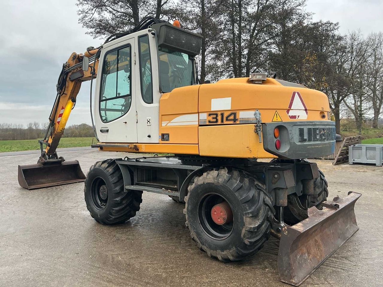 2007 LIEBHERR A314 LITRONIC WHEELED EXCAVATOR - Колёсный экскаватор: фото 3 2007 LIEBHERR A314 LITRONIC WHEELED EXCAVATOR - Колёсный экскаватор: фото 3