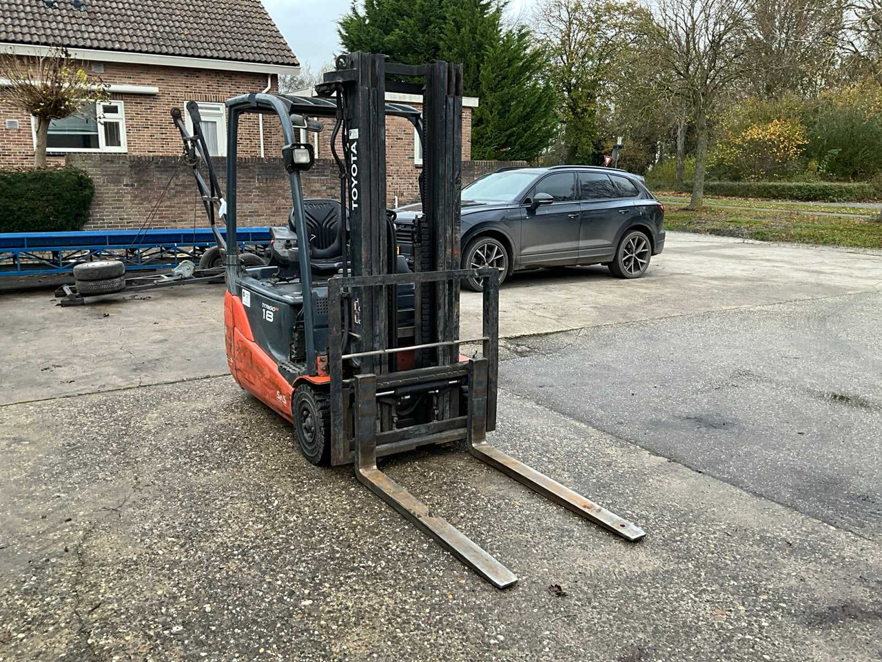 2010 TOYOTA 8FBET18 FORKLIFT - Вилочный погрузчик: фото 2 2010 TOYOTA 8FBET18 FORKLIFT - Вилочный погрузчик: фото 2