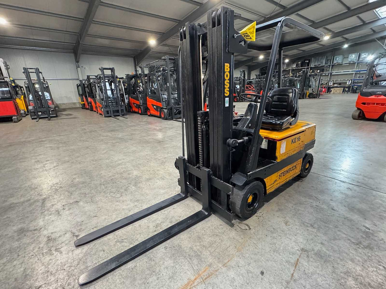 BATTERY 2012 STEINBOCK BOSS KE16 TRIPLEX 435CM 3.+4. - Вилочный погрузчик: фото 4 BATTERY 2012 STEINBOCK BOSS KE16 TRIPLEX 435CM 3.+4. - Вилочный погрузчик: фото 4