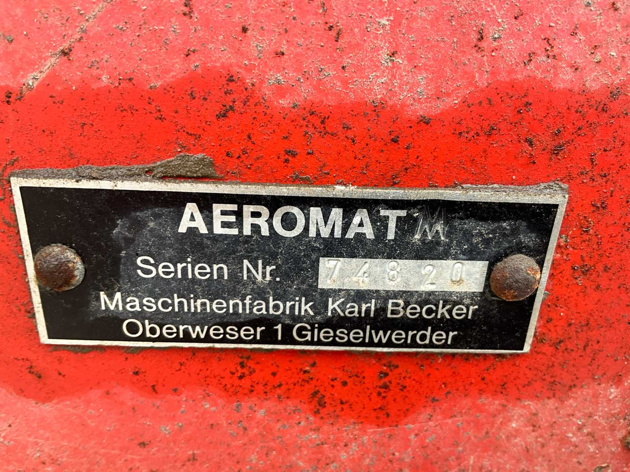 Посевная техника Becker aeromat: фото 20