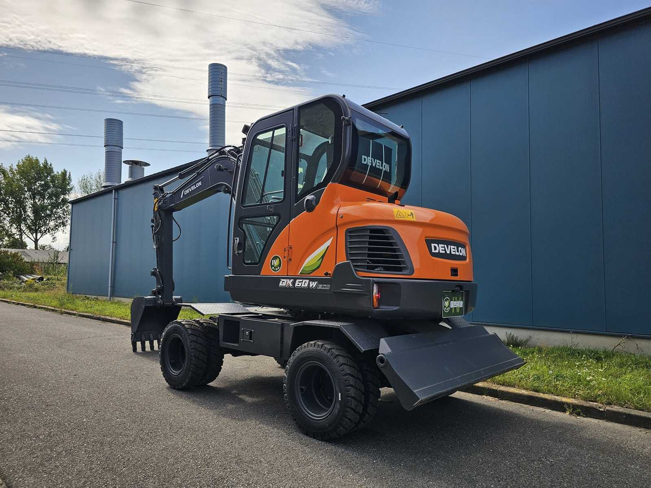 Develon DX60WN ECO-1 - Колёсный экскаватор: фото 3 Develon DX60WN ECO-1 - Колёсный экскаватор: фото 3