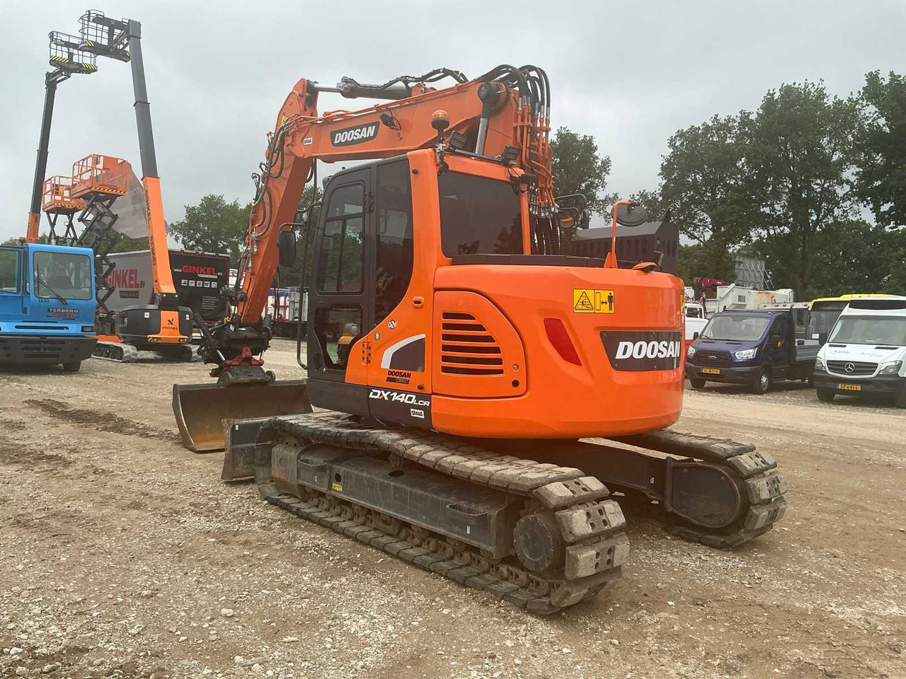 Doosan DX140LCR - Гусеничный экскаватор: фото 4 Doosan DX140LCR - Гусеничный экскаватор: фото 4