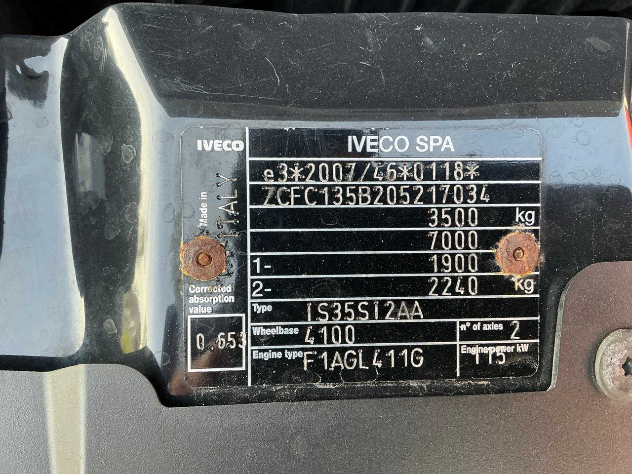 Фургон 2018 IVECO 35S16 VANS: фото 15