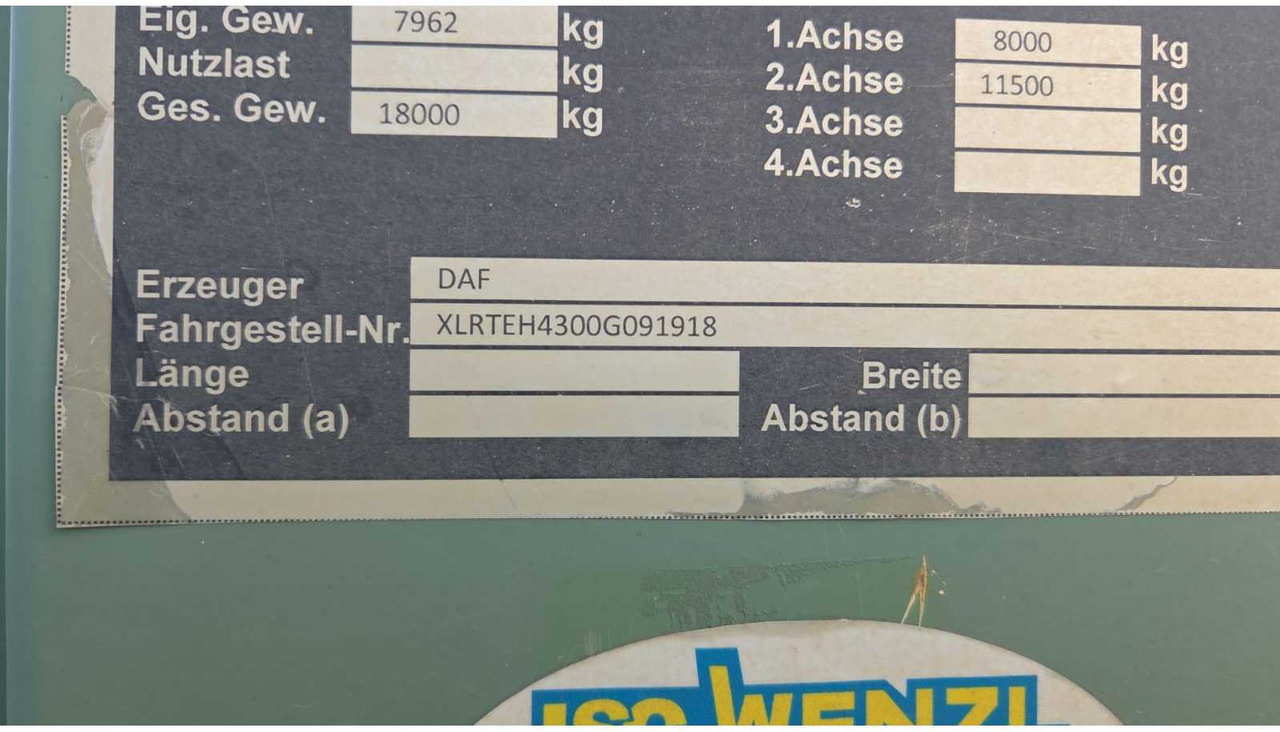 Грузовик DAF XF 460 FT TRUCK: фото 11 Грузовик DAF XF 460 FT TRUCK: фото 11