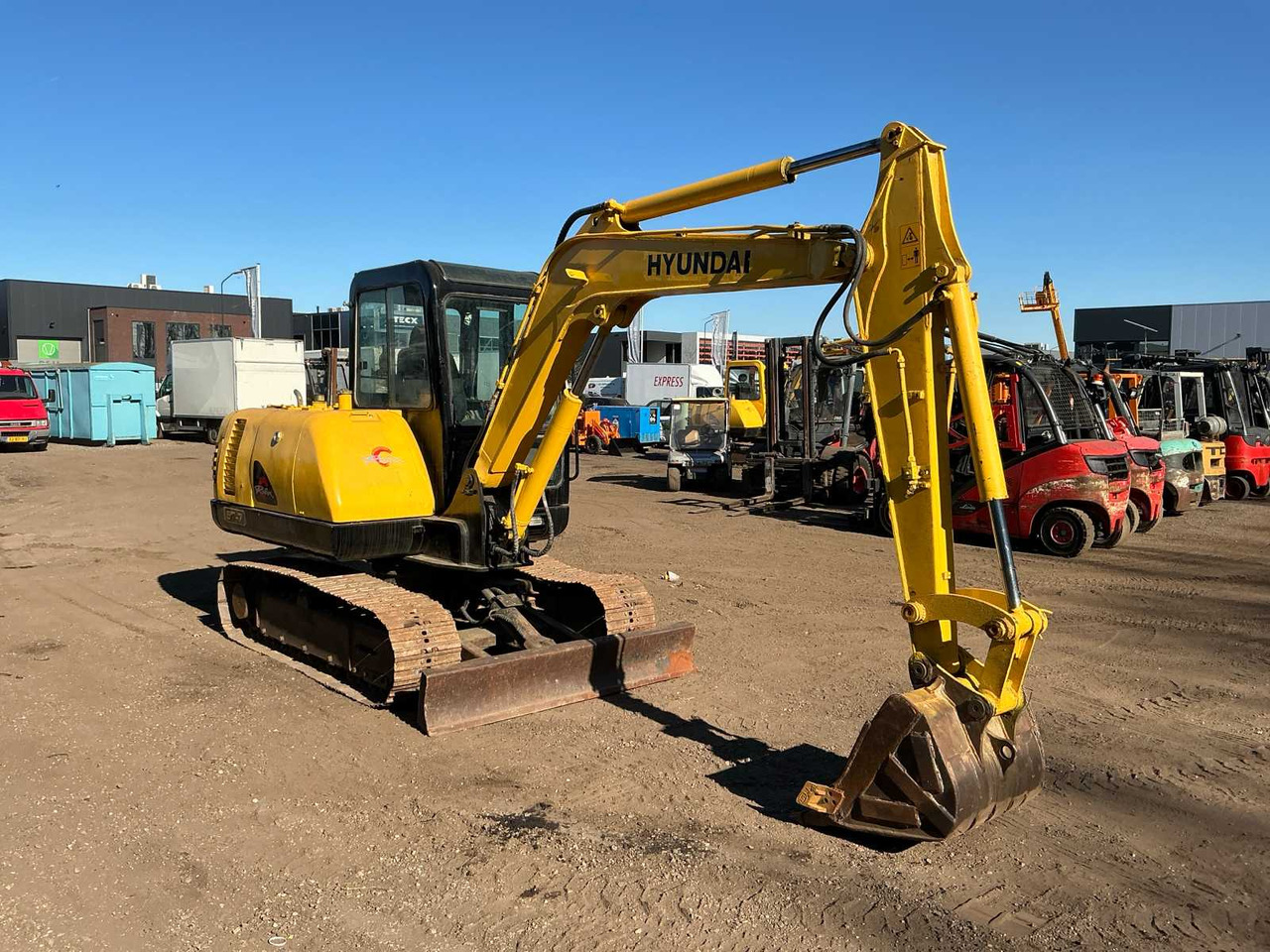 Hyundai Robex 55-7 - Гусеничный экскаватор: фото 5 Hyundai Robex 55-7 - Гусеничный экскаватор: фото 5