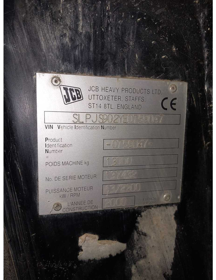JCB - 2000 - JS130 - CRAWLER EXCAVATOR - Экскаватор: фото 5 JCB - 2000 - JS130 - CRAWLER EXCAVATOR - Экскаватор: фото 5