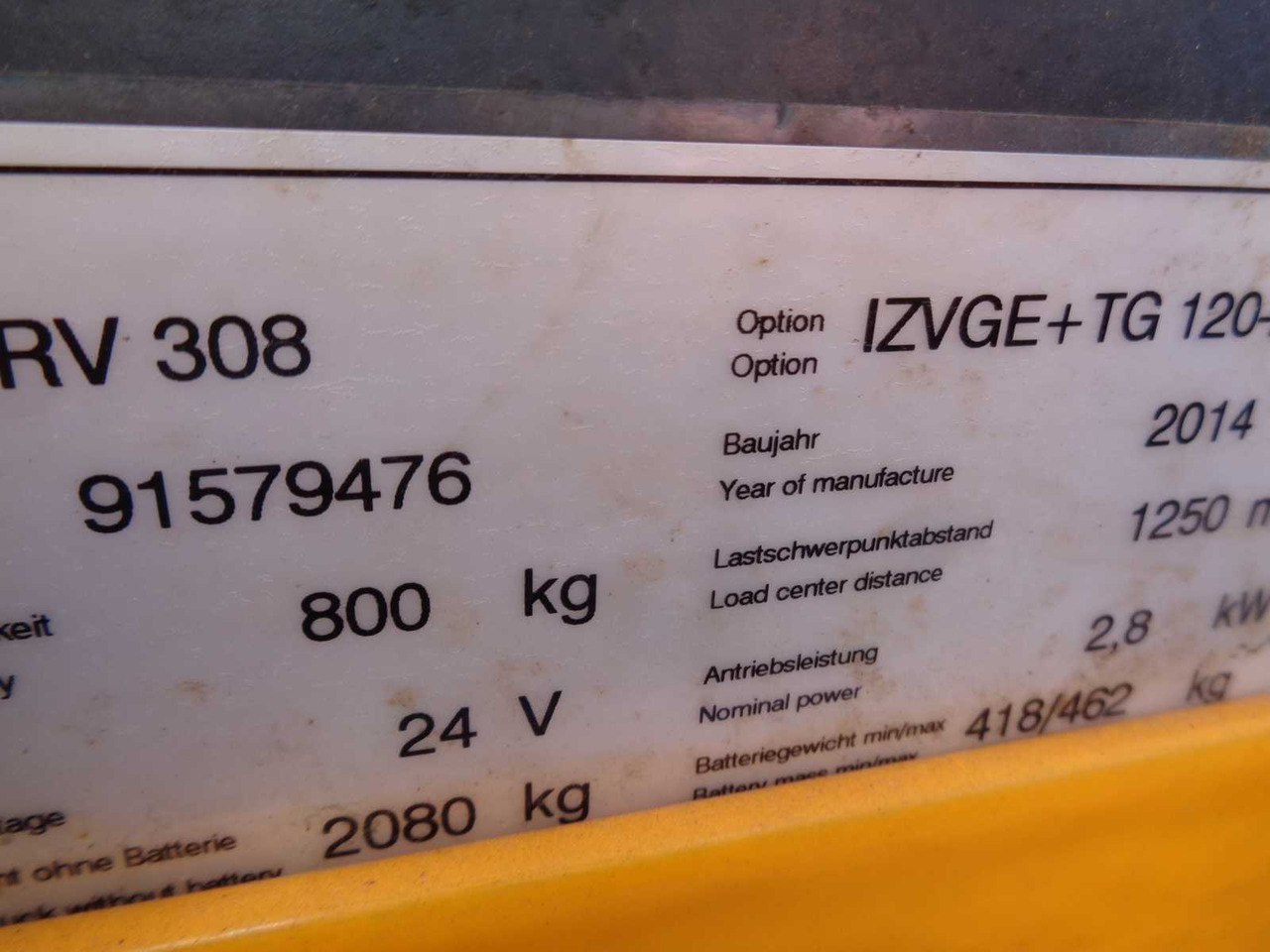 JUNGHEINRICH ERV 308 DRAWBAR REACH TRUCK WITH PLATFORM, JUNGHEINRICH-ERV 308 - Вилочный погрузчик: фото 4 JUNGHEINRICH ERV 308 DRAWBAR REACH TRUCK WITH PLATFORM, JUNGHEINRICH-ERV 308 - Вилочный погрузчик: фото 4