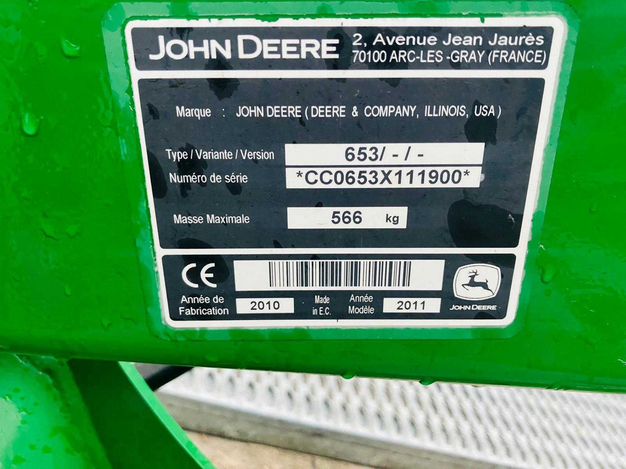 John Deere 653 - Фронтальный погрузчик для трактора: фото 4 John Deere 653 - Фронтальный погрузчик для трактора: фото 4