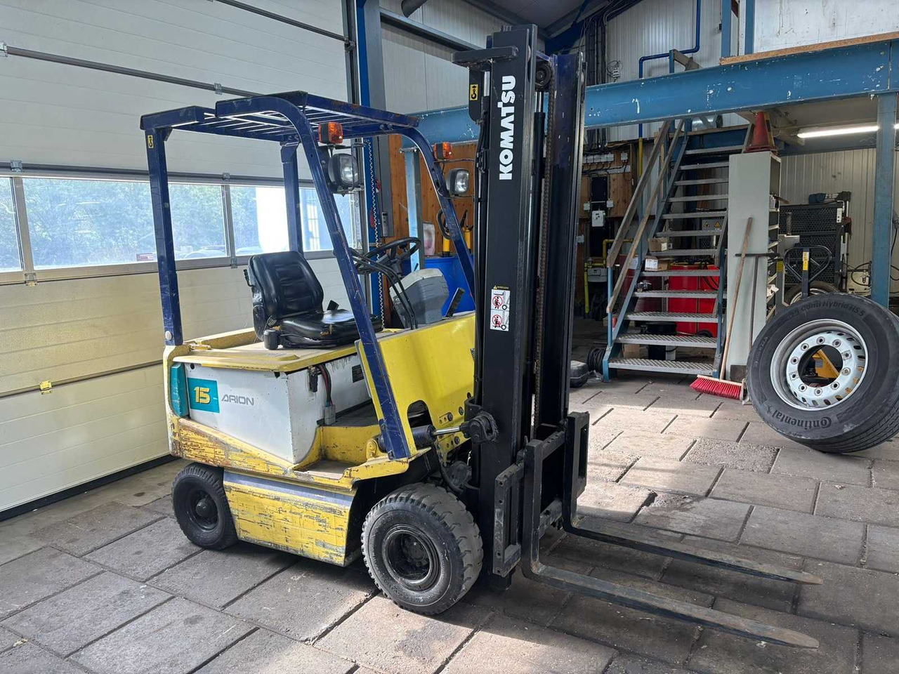 Вилочный погрузчик KOMATSU FB15EX-7 - FORKLIFT TRUCK: фото 6 Вилочный погрузчик KOMATSU FB15EX-7 - FORKLIFT TRUCK: фото 6