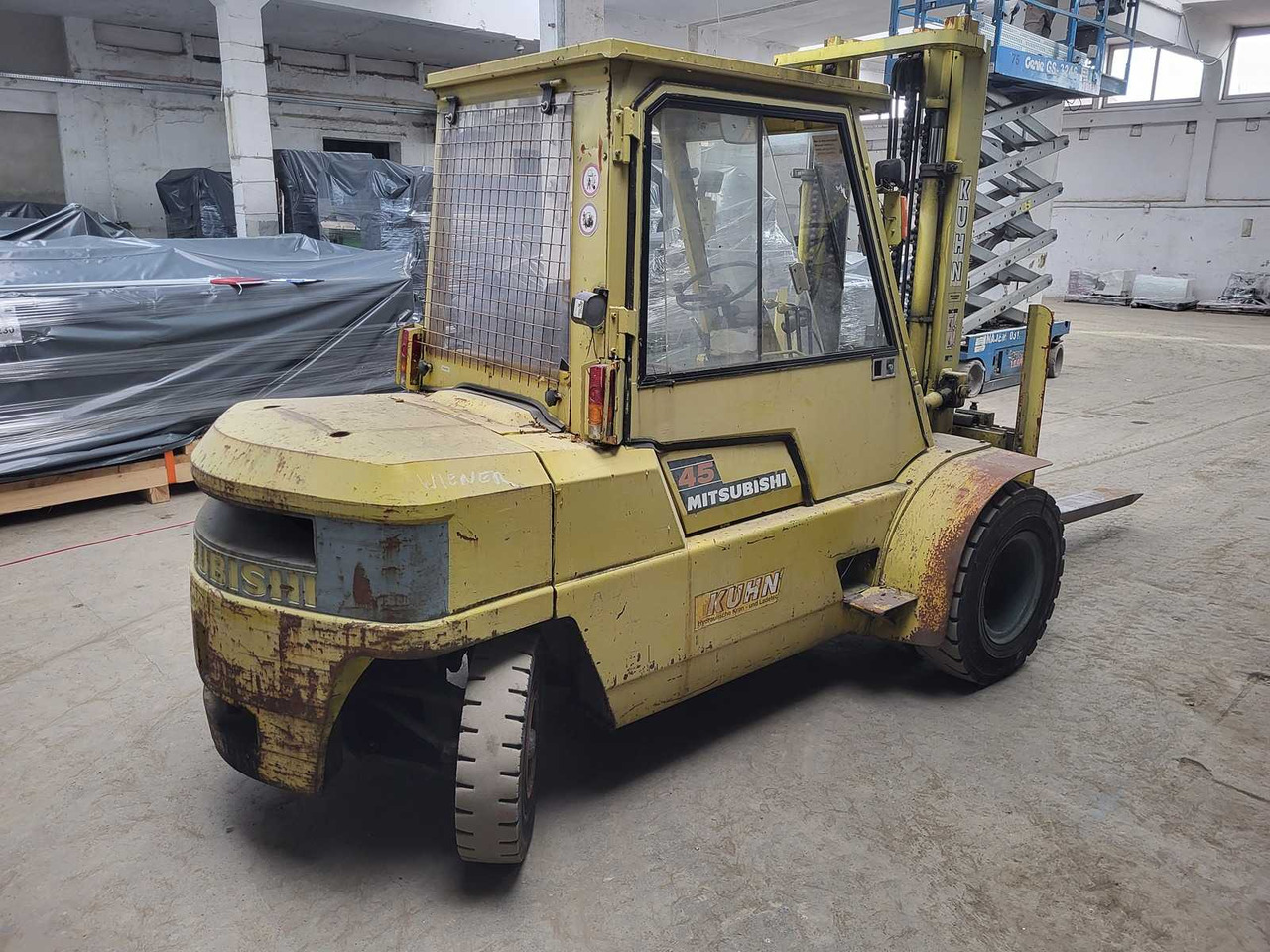 MITSUBISHI - FD45 - FORKLIFT TRUCKS - 1991 - Вилочный погрузчик: фото 4 MITSUBISHI - FD45 - FORKLIFT TRUCKS - 1991 - Вилочный погрузчик: фото 4