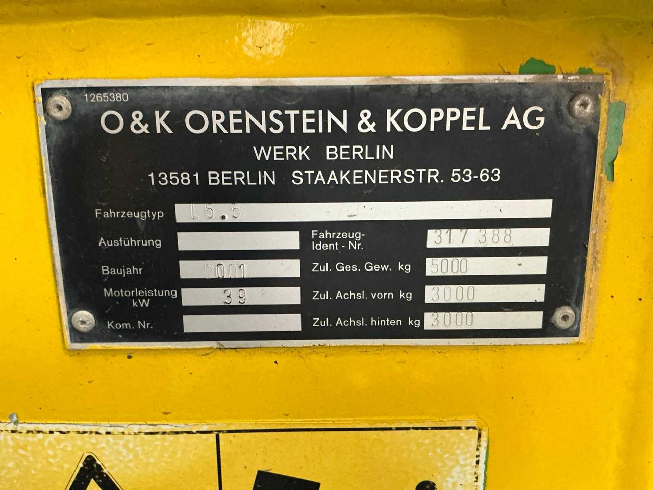 Бульдозер O&K Orenstein & Koppel AG L5.5: фото 24
