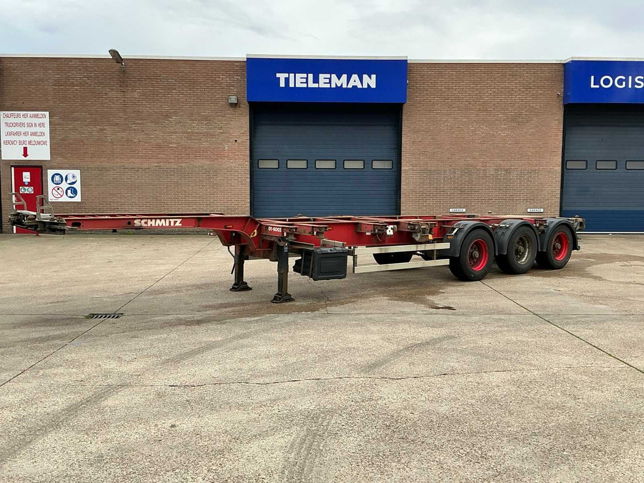 2006 SCHMITZ GOTHA SCF24G CONTAINER CHASSIS SEMI-TRAILER - Полуприцеп: фото 1 2006 SCHMITZ GOTHA SCF24G CONTAINER CHASSIS SEMI-TRAILER - Полуприцеп: фото 1