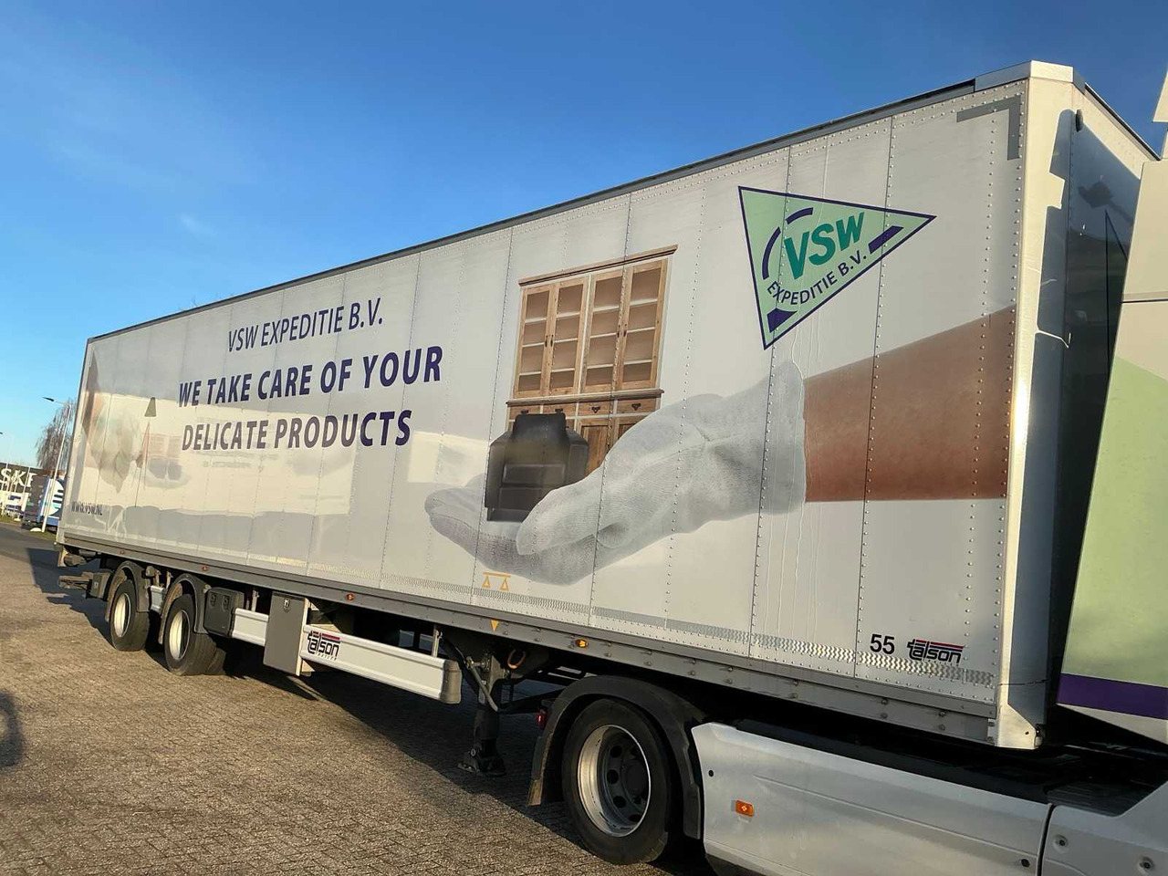 2021 TALSON DISTRI F1520 SEMI-TRAILER - Полуприцеп: фото 2 2021 TALSON DISTRI F1520 SEMI-TRAILER - Полуприцеп: фото 2