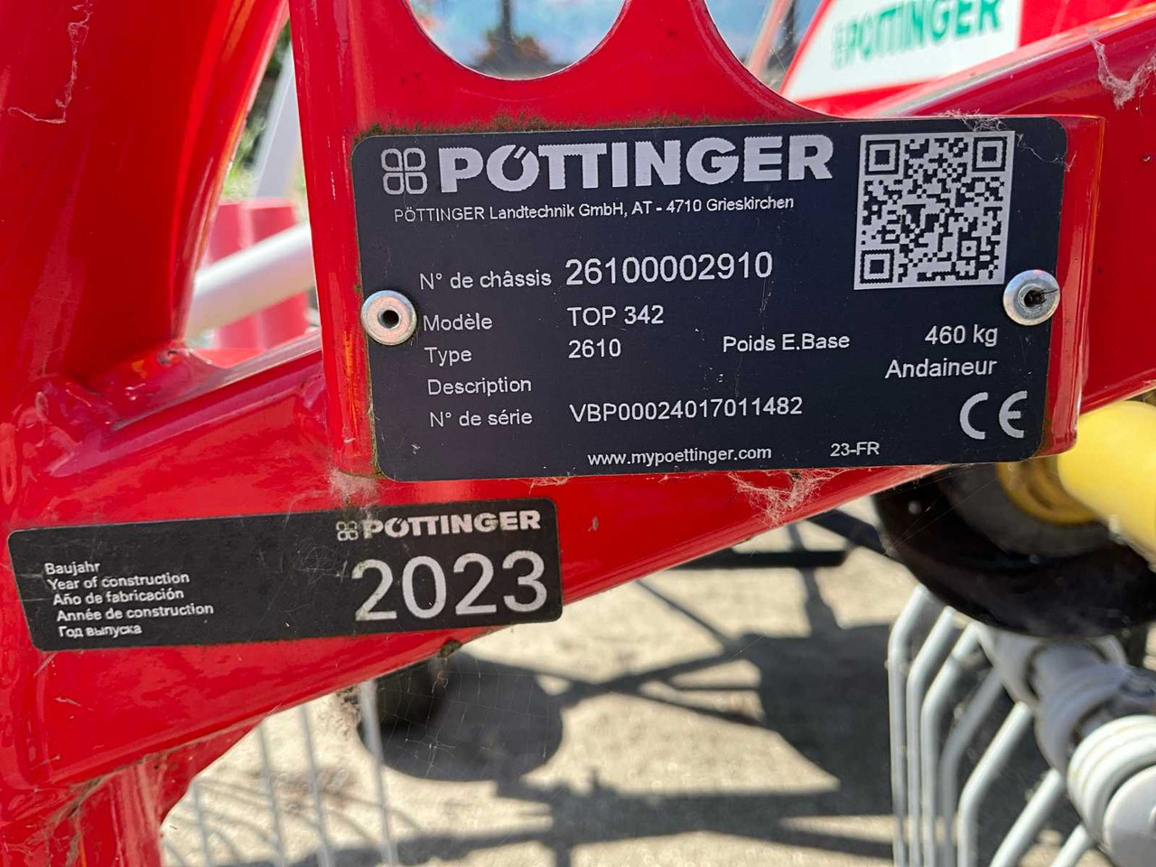 Борона Pottinger TOP342: фото 10
