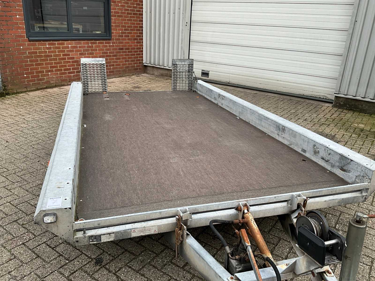 2000 HAPERT H2700 TRAILER MACHINE TRANSPORTER - Прицеп: фото 3 2000 HAPERT H2700 TRAILER MACHINE TRANSPORTER - Прицеп: фото 3