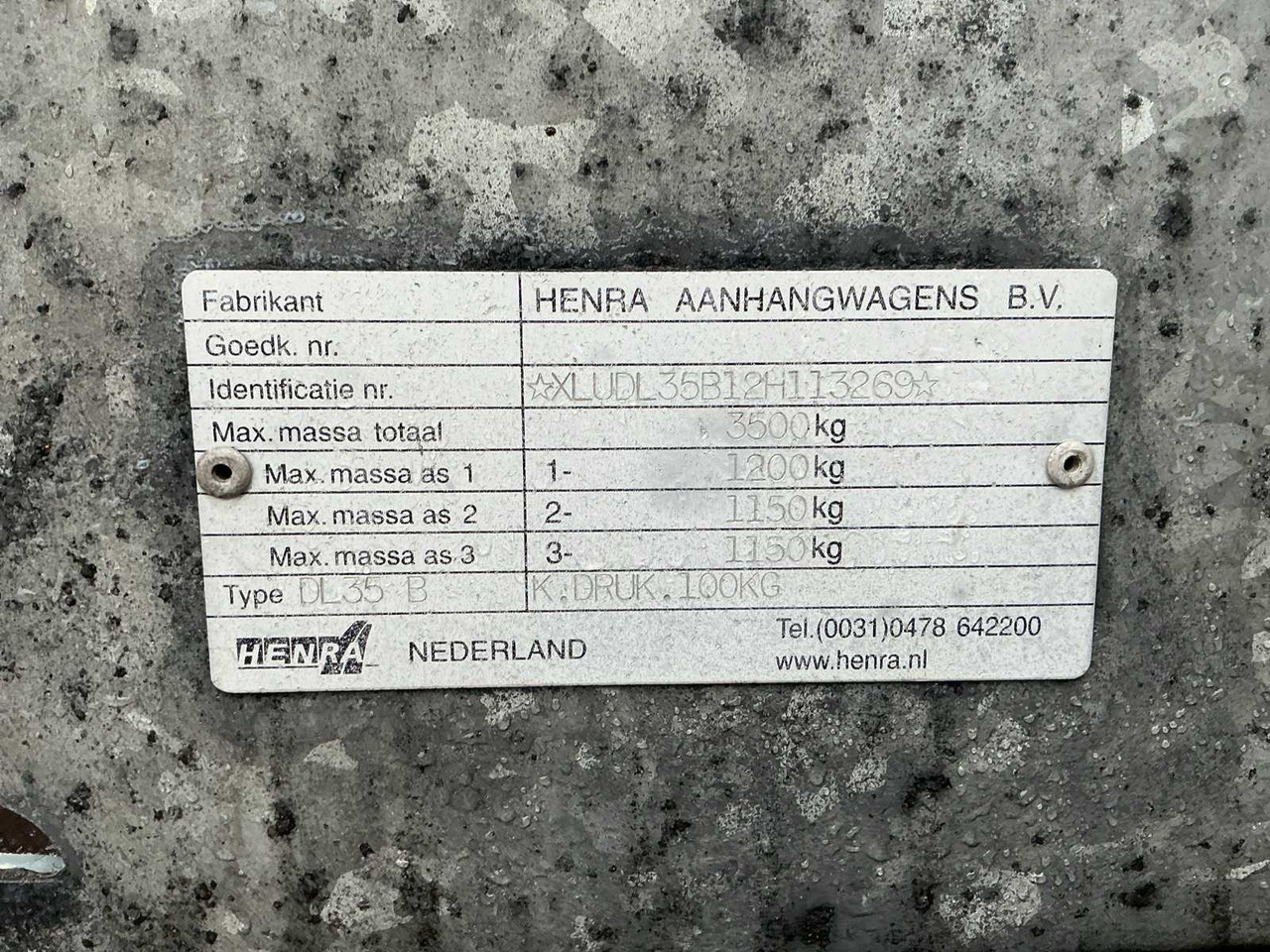 Прицеп 2014 - HENRA - TRAILER: фото 10