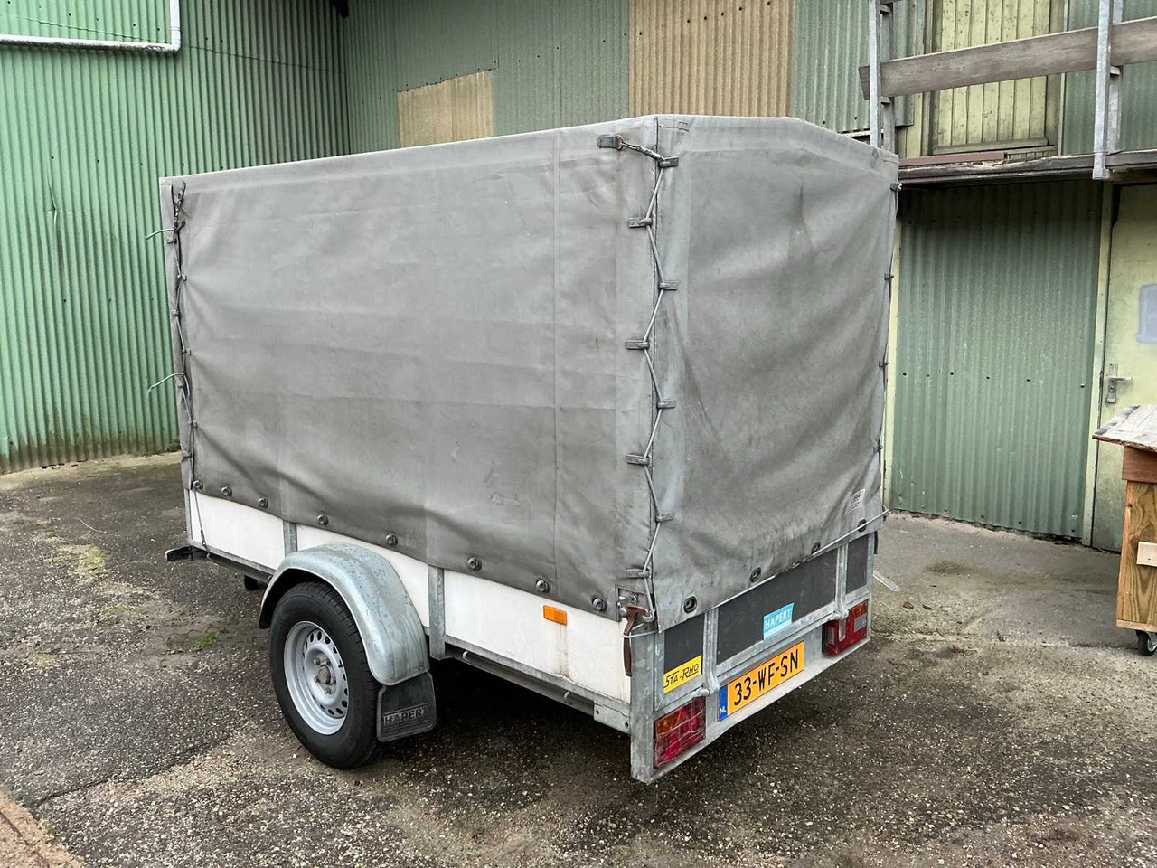 HAPERT COVERED TRAILER - Прицеп: фото 3 HAPERT COVERED TRAILER - Прицеп: фото 3