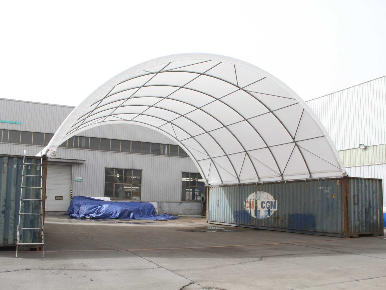 Rhino-Cross-Shelter C3340 - 12x10x3,6 m - Резервуар для хранения: фото 1 Rhino-Cross-Shelter C3340 - 12x10x3,6 m - Резервуар для хранения: фото 1