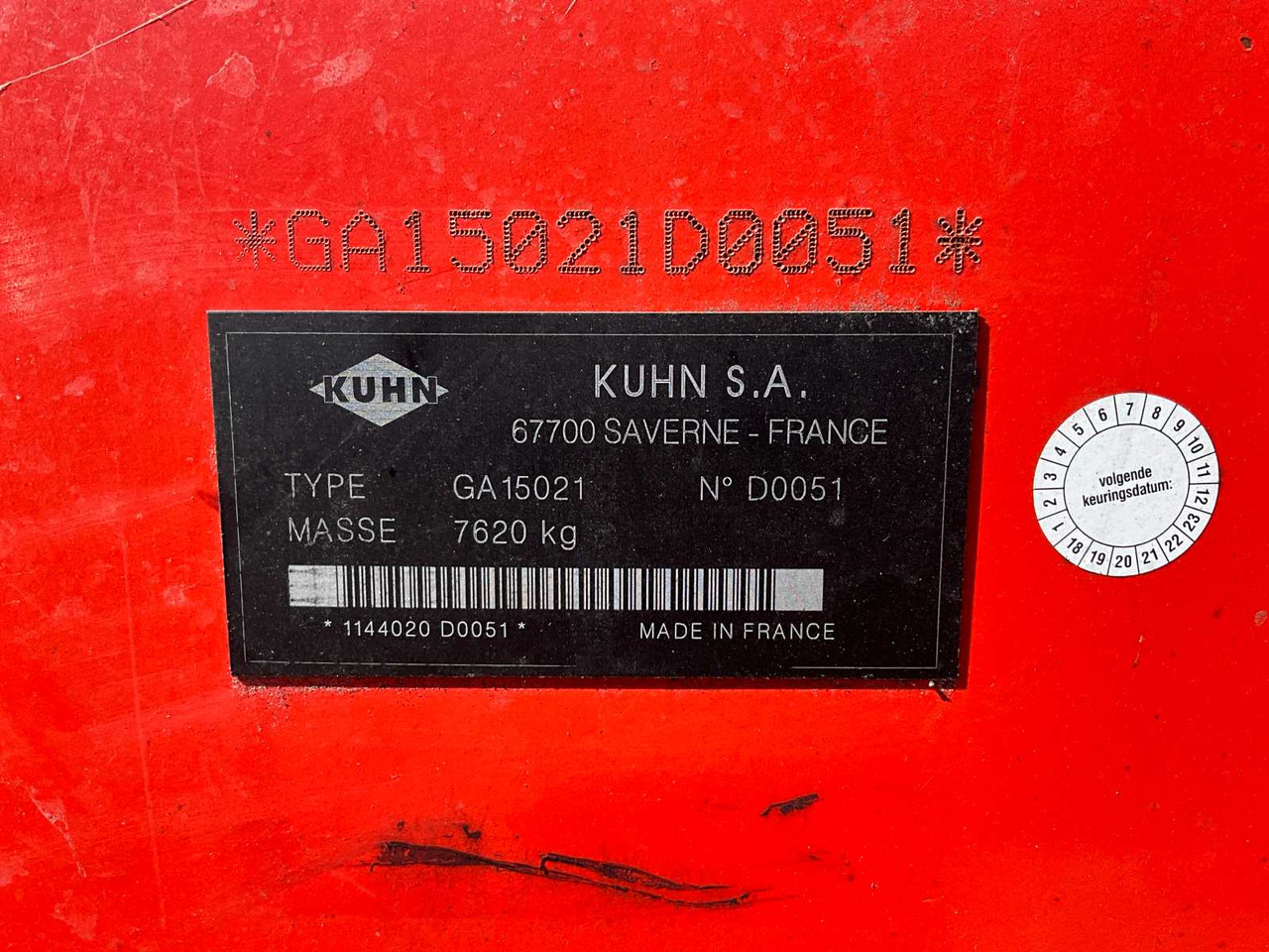 Сельскохозяйственная техника Kuhn GA 15021: фото 28