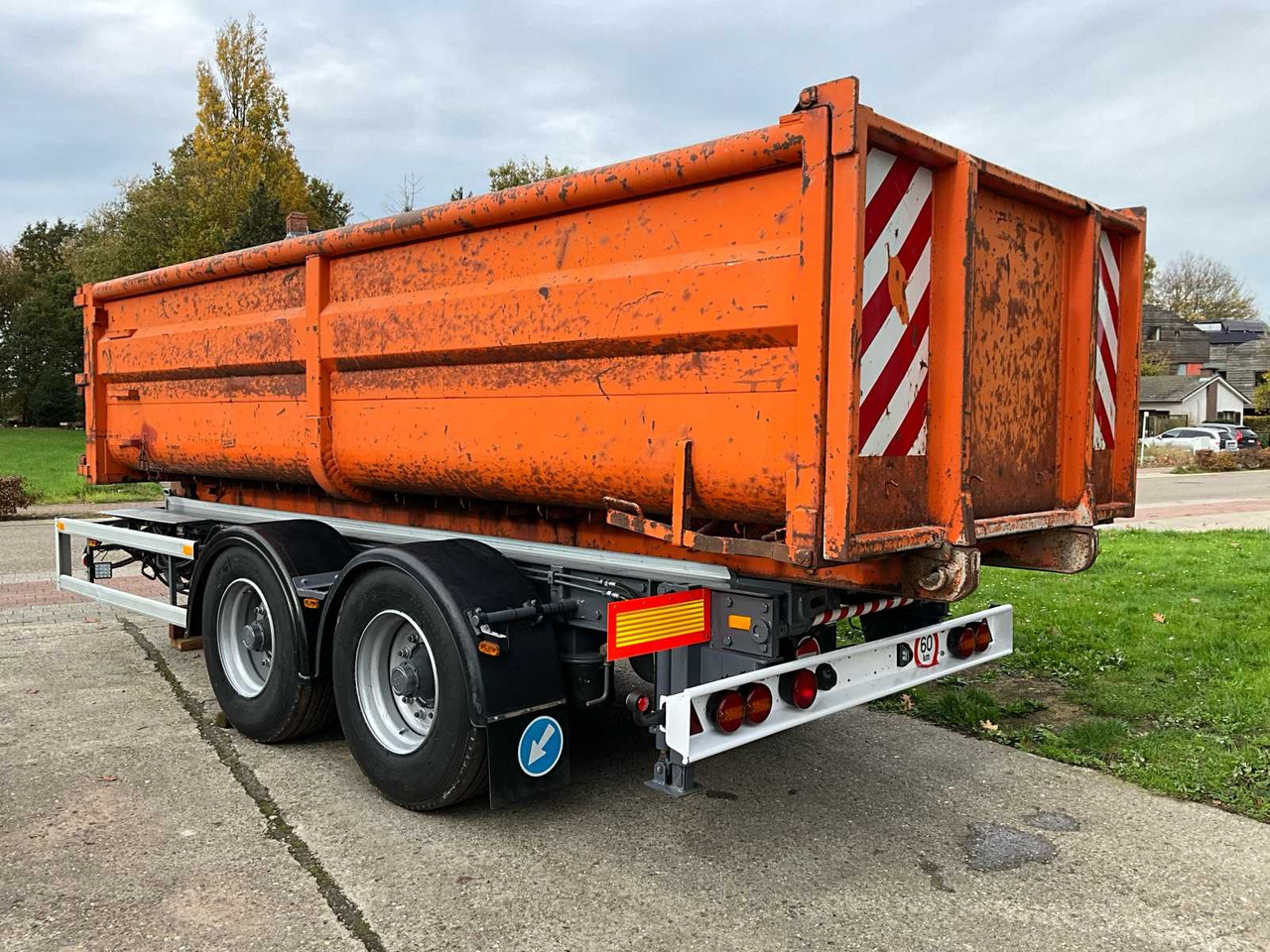Trouillet kipper aanhangwagen met container - gereviseerd ET2180 - Сельскохозяйственный прицеп-самосвал: фото 3 Trouillet kipper aanhangwagen met container - gereviseerd ET2180 - Сельскохозяйственный прицеп-самосвал: фото 3