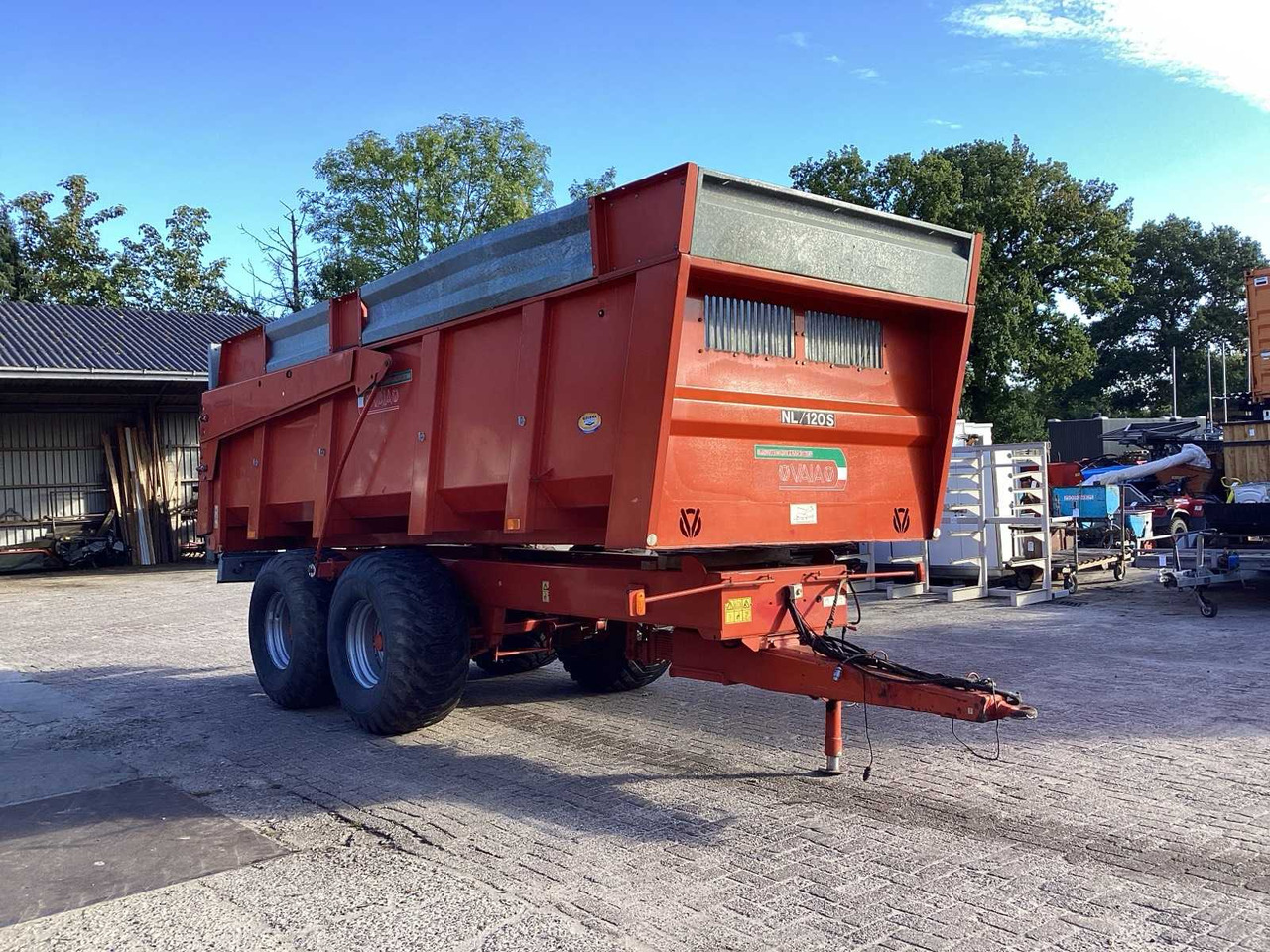Vaia NL120-S - Сельскохозяйственный прицеп-самосвал: фото 2 Vaia NL120-S - Сельскохозяйственный прицеп-самосвал: фото 2