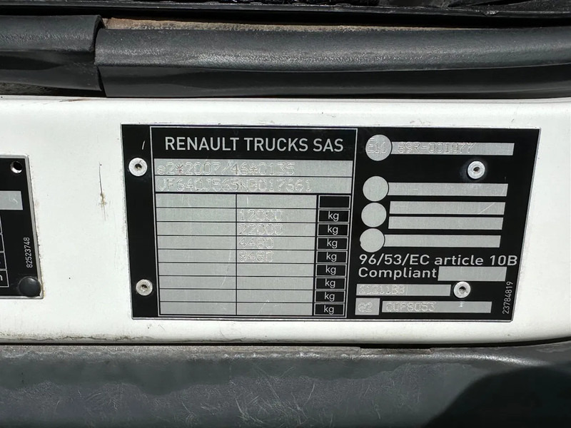 Тентованный грузовик Renault D240.12. EURO6. 11-2021.: фото 16 Тентованный грузовик Renault D240.12. EURO6. 11-2021.: фото 16